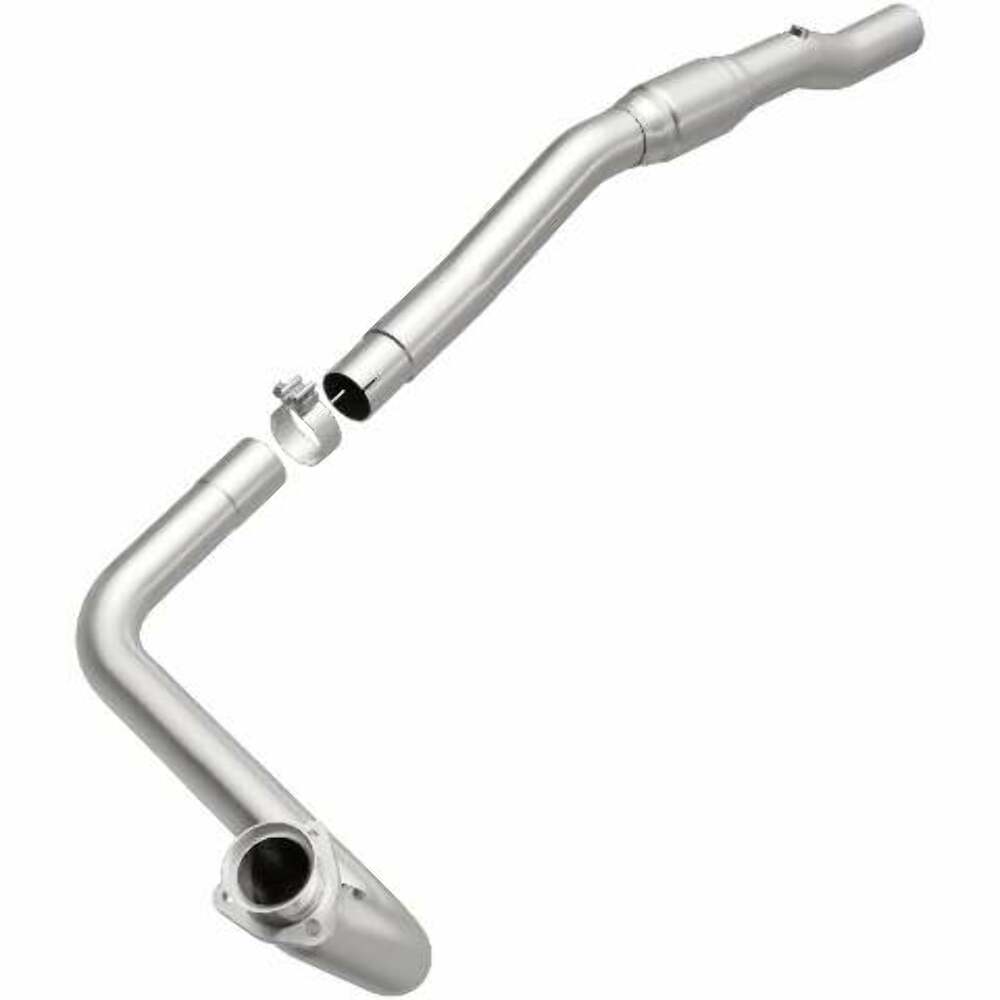 MagnaFlow direct-fit catalytic converter fits 2001-2002 Chevrolet Express 3500, GMC Savana 3500, and additional vehicles. Hardware is included to eliminate the hassle of working wi