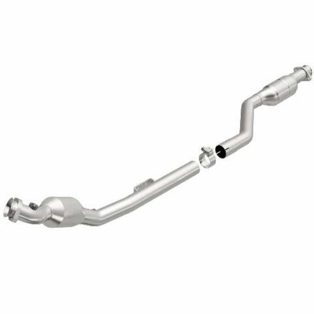 MagnaFlow direct-fit catalytic converter fits 2001-2002 Merc E430 driver side CA driver side stainless steel CARB compliant 454032