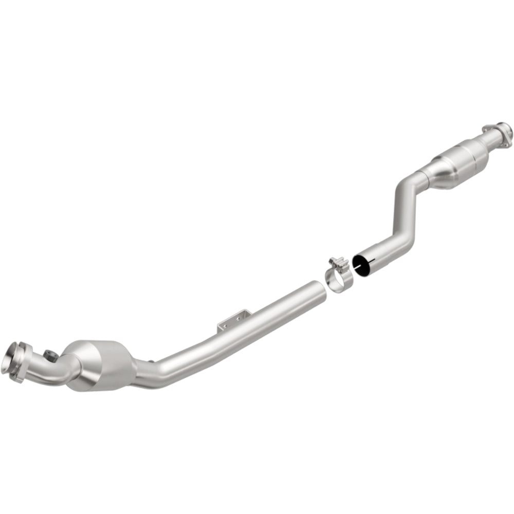 MagnaFlow direct-fit catalytic converter fits 2001-2002 Merc E430 driver side CA driver side stainless steel CARB compliant 454032