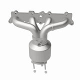 MagnaFlow direct-fit catalytic converter fits 1999-2002 Saturn SL2, Saturn SC2, and additional vehicles. Hardware is included to eliminate the hassle of working with corroded facto