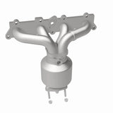 MagnaFlow direct-fit catalytic converter fits 1999-2002 Saturn SL2, Saturn SC2, and additional vehicles. Hardware is included to eliminate the hassle of working with corroded facto