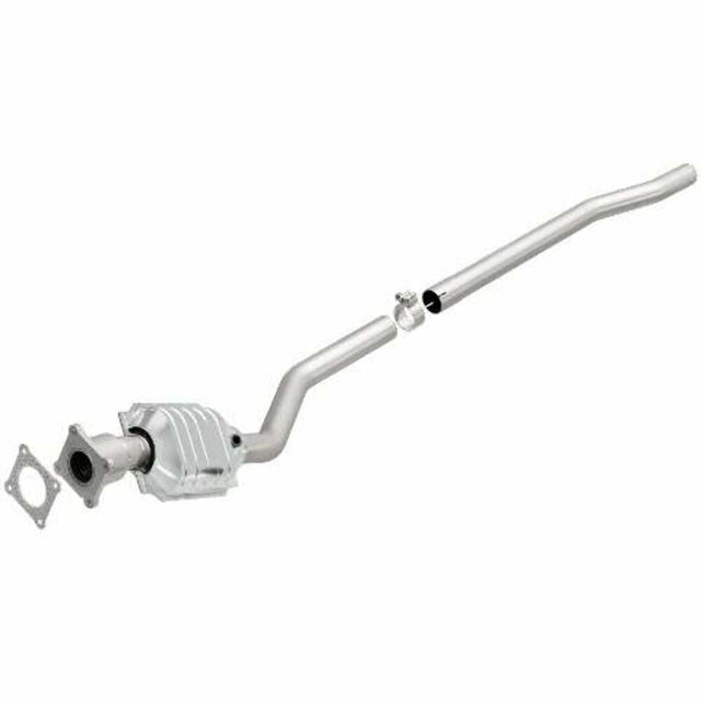 MagnaFlow direct-fit catalytic converter fits 2001-2004 Dodge Grand Caravan, Dodge Caravan, and additional vehicles and 2001-2003 Caravan/Voyager 3.3L stainless steel CARB complian