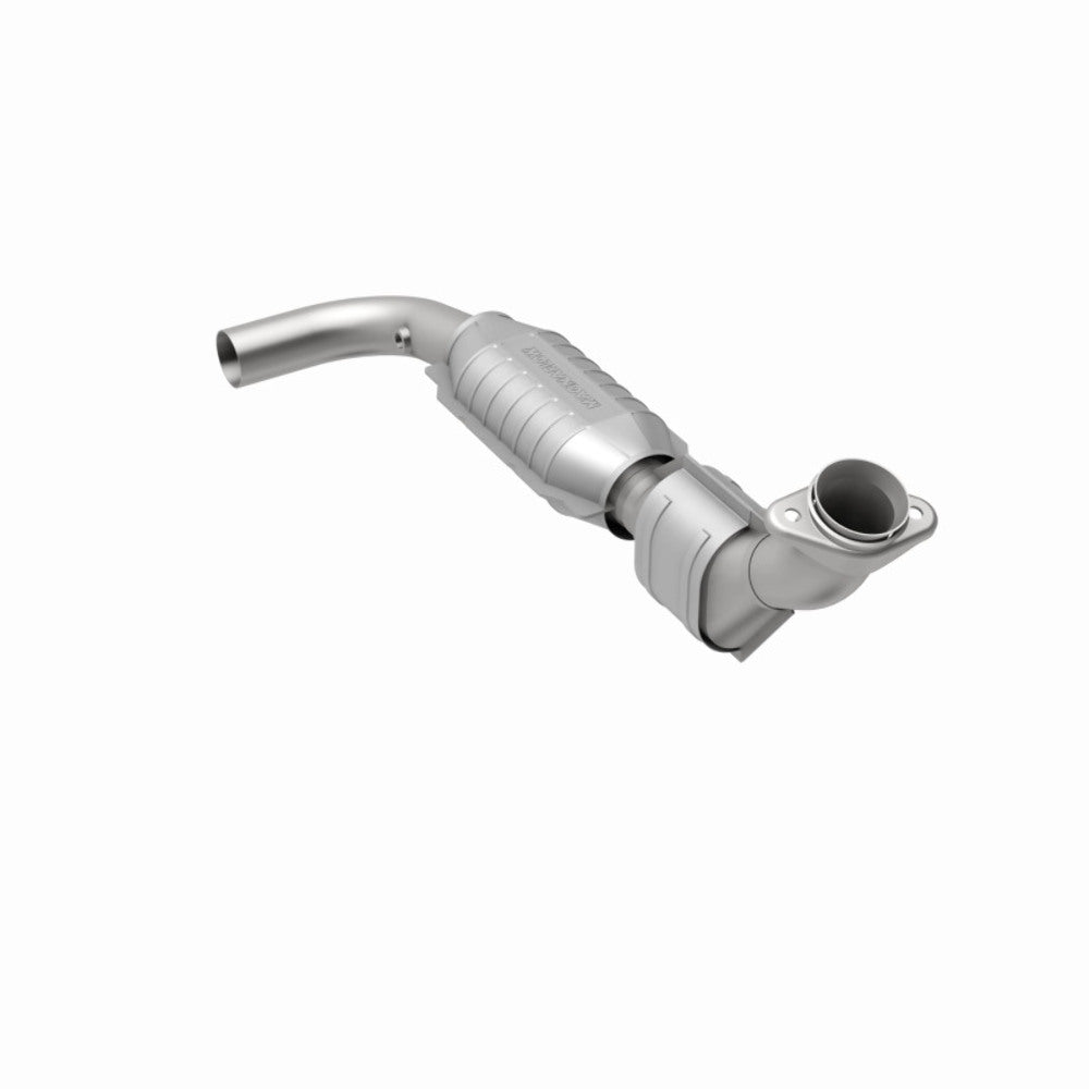 MagnaFlow direct-fit catalytic converter for 2001-2003 Ford F-150 driver side 5.4 inch inlet/outlet stainless steel CARB compliant OBDII 49621