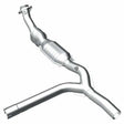 MagnaFlow direct-fit catalytic converter for 2001-2003 Ford F-150 passenger side 5.4 inch inlet/outlet stainless steel CARB compliant OBDII 49622