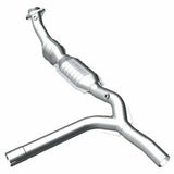 MagnaFlow direct-fit catalytic converter for 2001-2003 Ford F-150 passenger side 5.4 inch inlet/outlet stainless steel CARB compliant OBDII 49622