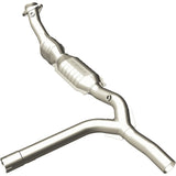 MagnaFlow direct-fit catalytic converter for 2001-2003 Ford F-150 passenger side 5.4 inch inlet/outlet stainless steel CARB compliant OBDII 49622