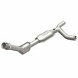 MagnaFlow direct-fit catalytic converter for 2001-2003 Ford 4.2L passenger side stainless steel CARB compliant 447159