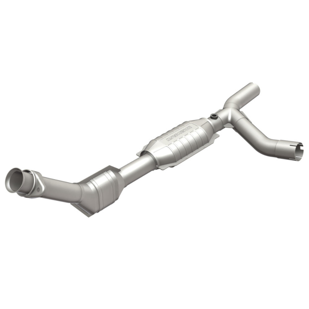 MagnaFlow direct-fit catalytic converter for 2001-2003 Ford 4.2L passenger side stainless steel CARB compliant 447159