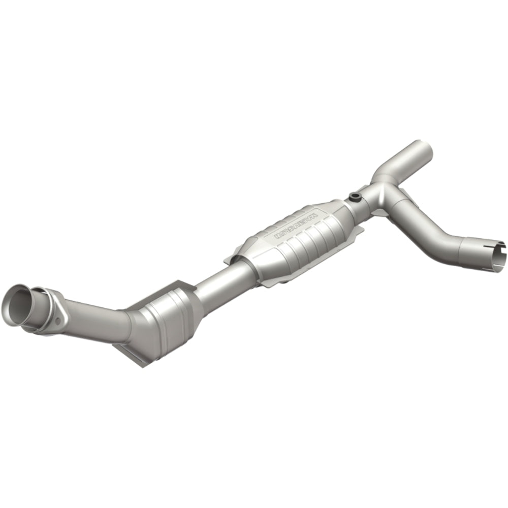 MagnaFlow direct-fit catalytic converter for 2001-2003 Ford 4.2L passenger side stainless steel CARB compliant 447159