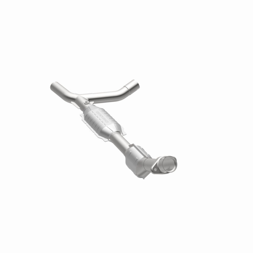 MagnaFlow direct-fit catalytic converter for 2001-2003 Ford 4.2L passenger side stainless steel Federal EPA compliant OBDII 93151