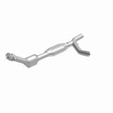 MagnaFlow direct-fit catalytic converter for 2001-2003 Ford 4.2L passenger side stainless steel Federal EPA compliant OBDII 93151