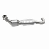 MagnaFlow direct-fit catalytic converter for 2001-2003 Ford F-150 5.4L driver side stainless steel Federal EPA compliant OBDII 93447