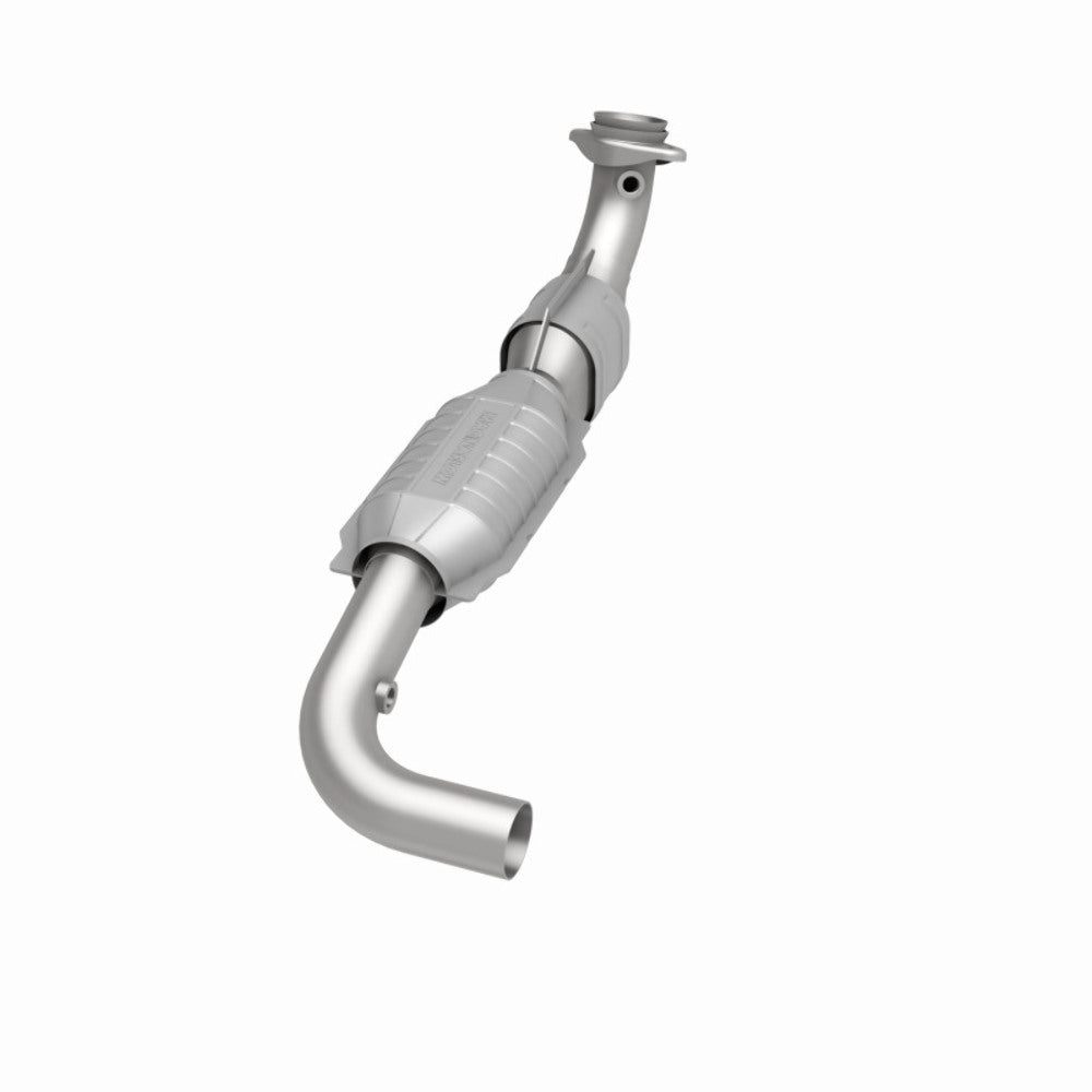 MagnaFlow direct-fit catalytic converter for 2001-2003 Ford F-150 5.4L driver side stainless steel Federal EPA compliant OBDII 93447