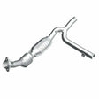 MagnaFlow direct-fit catalytic converter for 2001-2003 Ford F-150 5.4L passenger side stainless steel Federal EPA compliant OBDII 93448