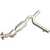 MagnaFlow direct-fit catalytic converter for 2001-2003 Ford F-150 5.4L passenger side stainless steel Federal EPA compliant OBDII 93448