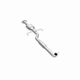 MagnaFlow direct-fit catalytic converter fits 2001-2003 Mitsubishi Galant 2.4L and 2000-2005 Mitsubishi Eclipse 2.4L 2.4 inch inlet/outlet stainless steel CARB compliant OBDII 4945