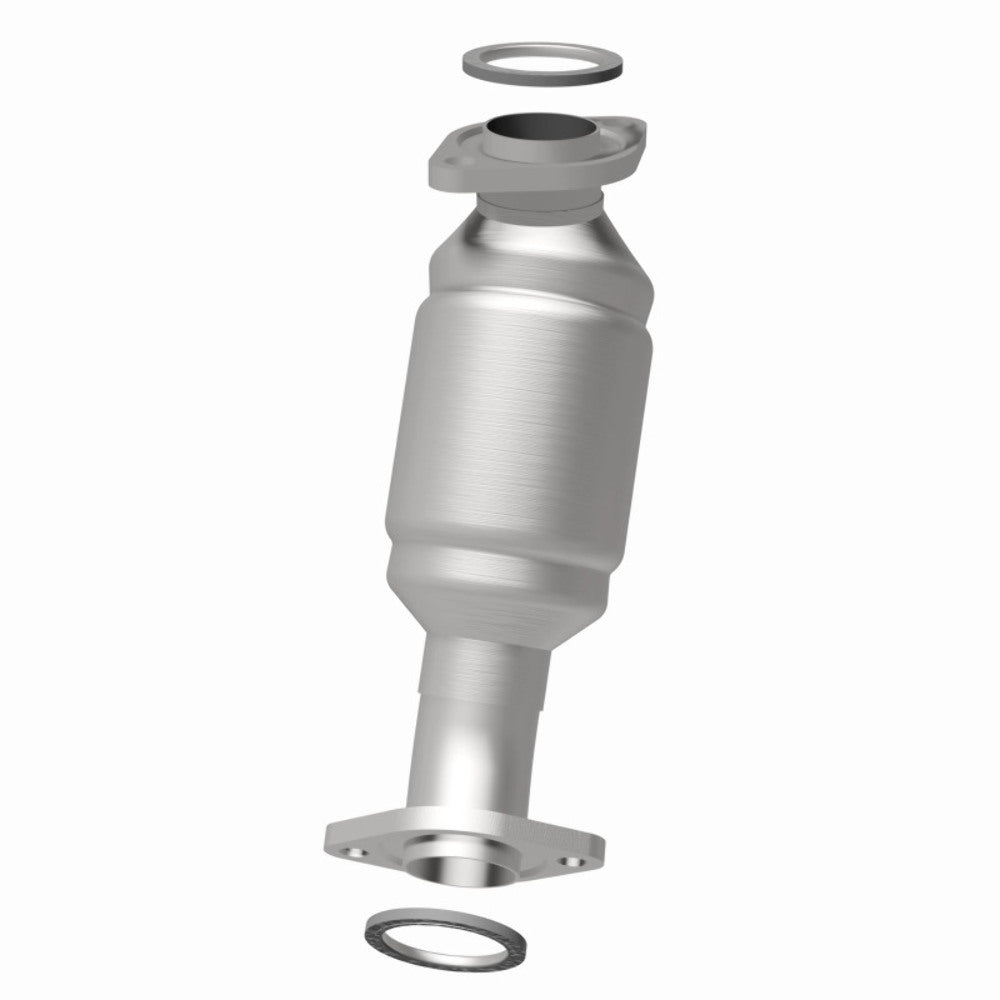 MagnaFlow direct-fit catalytic converter fits 1999-2003 Lexus RX300 and 2001-2003 Toyota Highlander, this and 2001-2003 Toyota Highlander 3L frt stainless steel CARB compliant OBDI