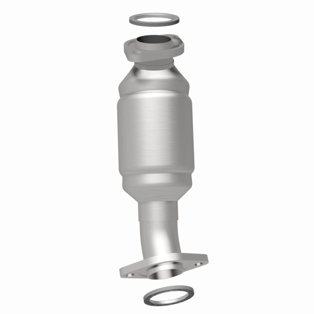 MagnaFlow direct-fit catalytic converter fits 1999-2003 Lexus RX300 and 2001-2003 Toyota Highlander, this and 2001-2003 Toyota Highlander 3L frt stainless steel CARB compliant OBDI