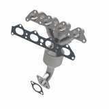 MagnaFlow direct-fit catalytic converter for 2001-2002 Hyundai Elantra 2.0L stainless steel CARB compliant 452038