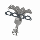MagnaFlow direct-fit catalytic converter for 2001-2002 Hyundai Elantra 2.0L stainless steel CARB compliant 452038