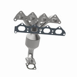 MagnaFlow direct-fit catalytic converter for 2001-2002 Hyundai Elantra 2.0L stainless steel CARB compliant 452038