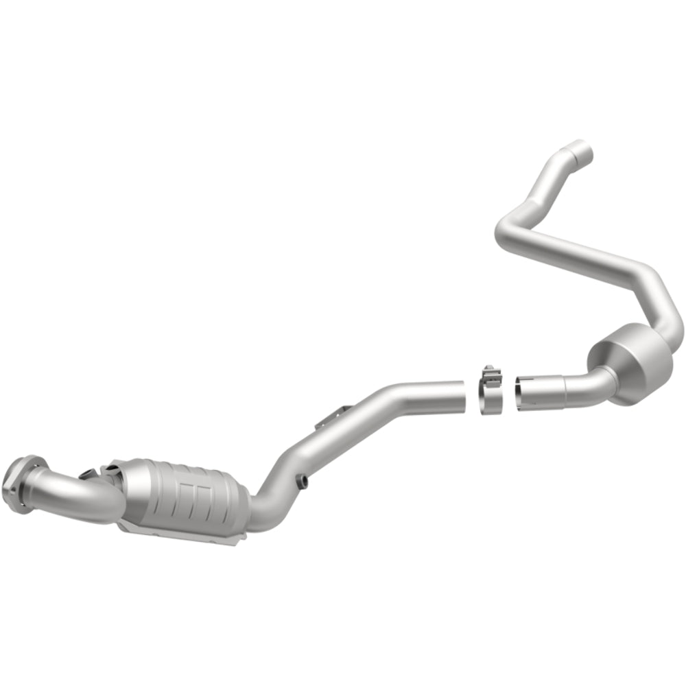 MagnaFlow direct-fit catalytic converter fits 2001-2003 Merc ML55 driver side 5.5L driver side stainless steel CARB compliant 447263