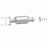 MagnaFlow direct-fit catalytic converter fits 2001-2003 Rio 1.5/1.6 rr 1.5 inch inlet 1.6 inch outlet stainless steel Federal EPA compliant OBDII 24407