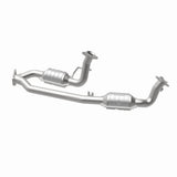MagnaFlow direct-fit catalytic converter fits 2001-2003 Ford Windstar 3.8L and 2001-2003 Windstar 3.8 3.8 inch inlet/outlet stainless steel CARB compliant OBDII 49624