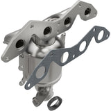 MagnaFlow direct-fit catalytic converter for 2001-2005 Honda Civic stainless steel CARB compliant OBDII 49372