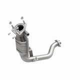 MagnaFlow direct-fit catalytic converter fits 2001-2004 Ford Escape and Mazda Tribute, this and 2001-2004 Escape 2.0 2 inch inlet/outlet stainless steel CARB compliant 49379