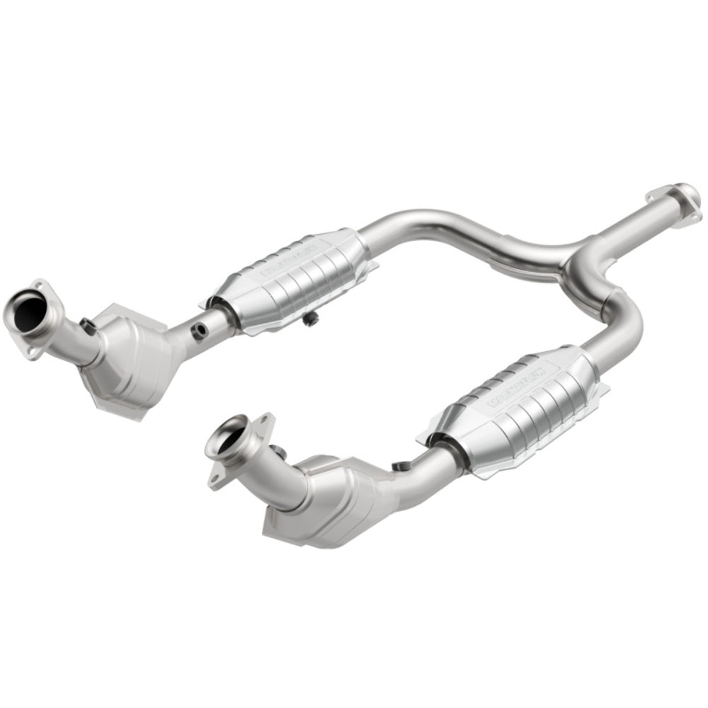MagnaFlow direct-fit catalytic converter for 2001-2004 Ford Mustang 3.8L stainless steel CARB compliant 454007