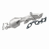 MagnaFlow direct-fit catalytic converter for 2001-2002 Nissan Frontier 3.3L driver side stainless steel CARB compliant 447193