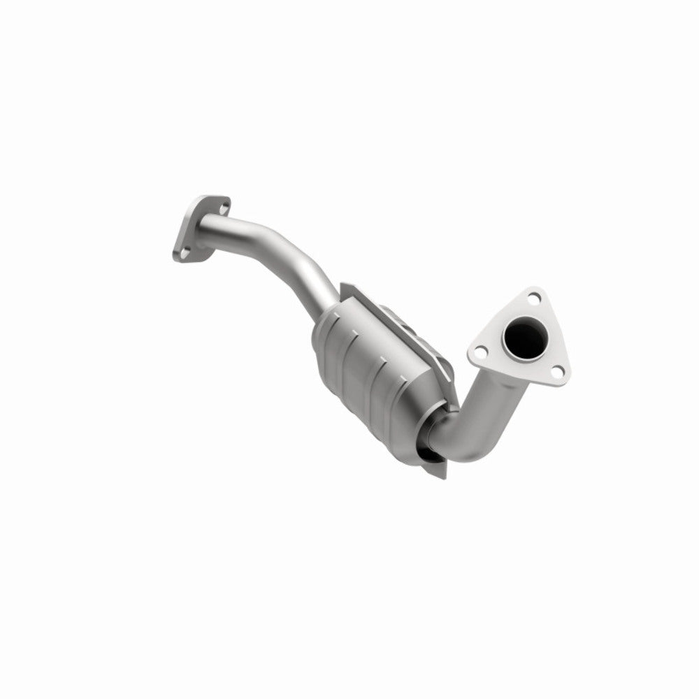 MagnaFlow direct-fit catalytic converter for 2000-2004 Nissan Frontier 3.3L passenger side stainless steel CARB compliant 447231