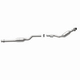 MagnaFlow direct-fit catalytic converter fits 2001-2003 Mercedes-Benz E320 Base 3.2L and 2001-2004 Merc E320 driver side CA driver side stainless steel CARB compliant 454028