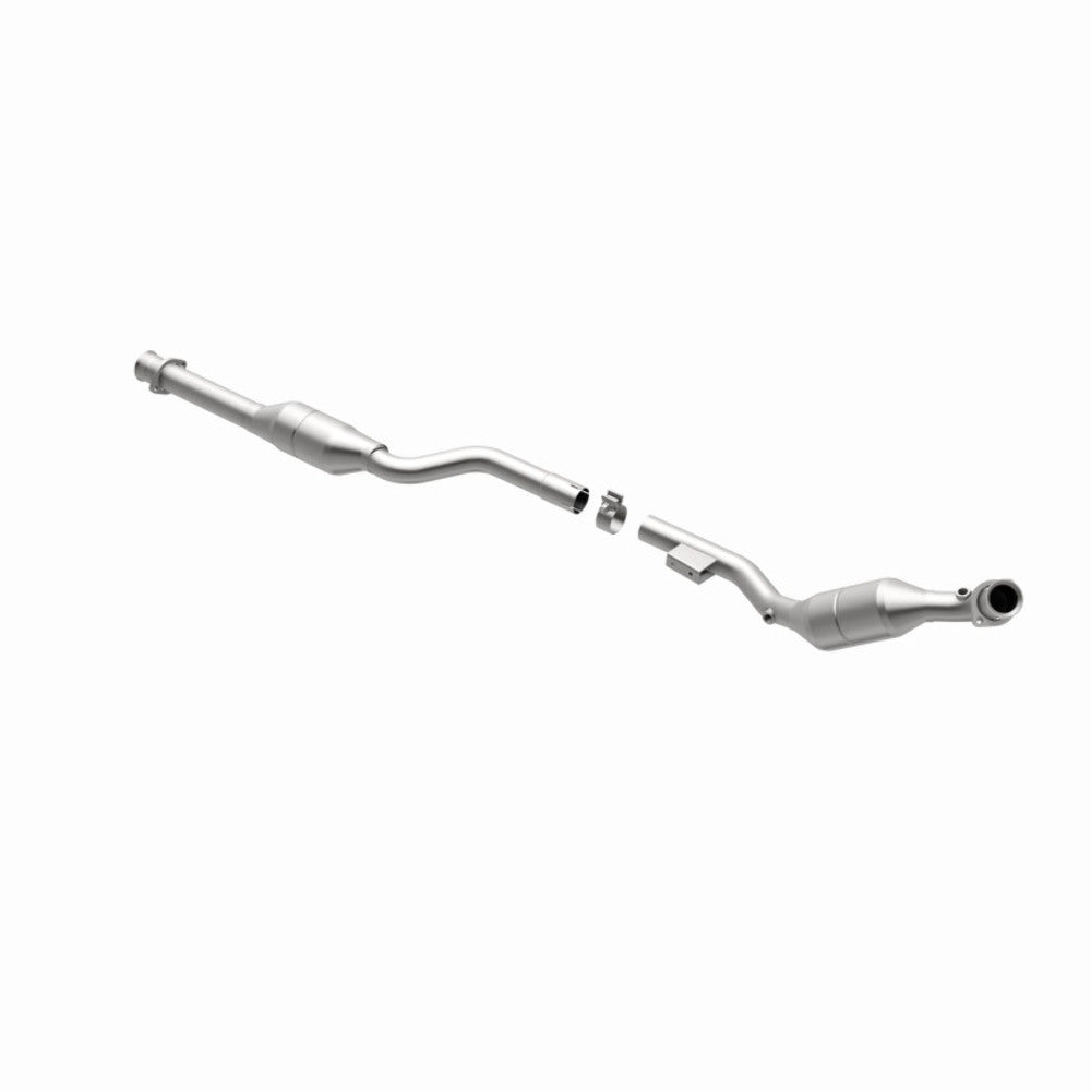 MagnaFlow direct-fit catalytic converter fits 2001-2003 Mercedes-Benz E320 Base 3.2L and 2001-2004 Merc E320 driver side CA driver side stainless steel CARB compliant 454028
