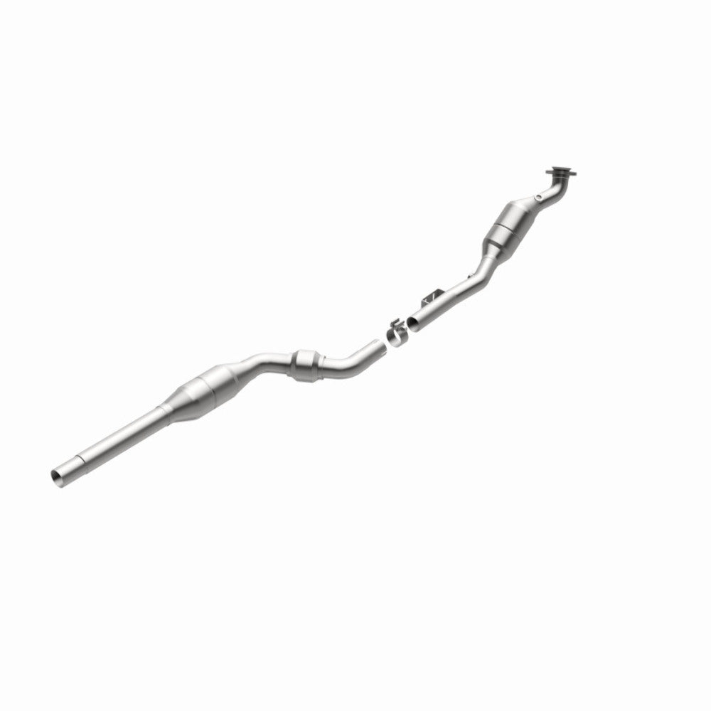 MagnaFlow direct-fit catalytic converter for 2001-2004 Mercedes passenger side stainless steel CARB compliant 454041
