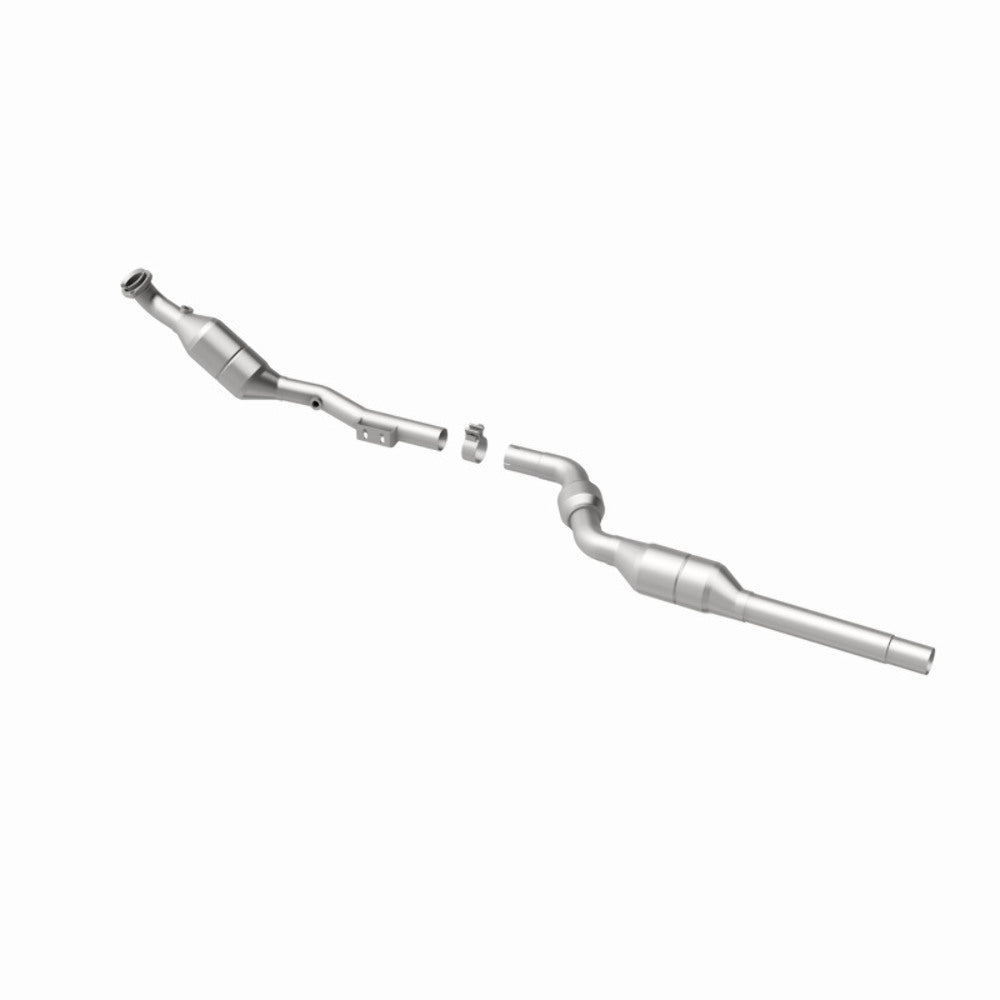 MagnaFlow direct-fit catalytic converter for 2001-2004 Mercedes passenger side stainless steel CARB compliant 454041