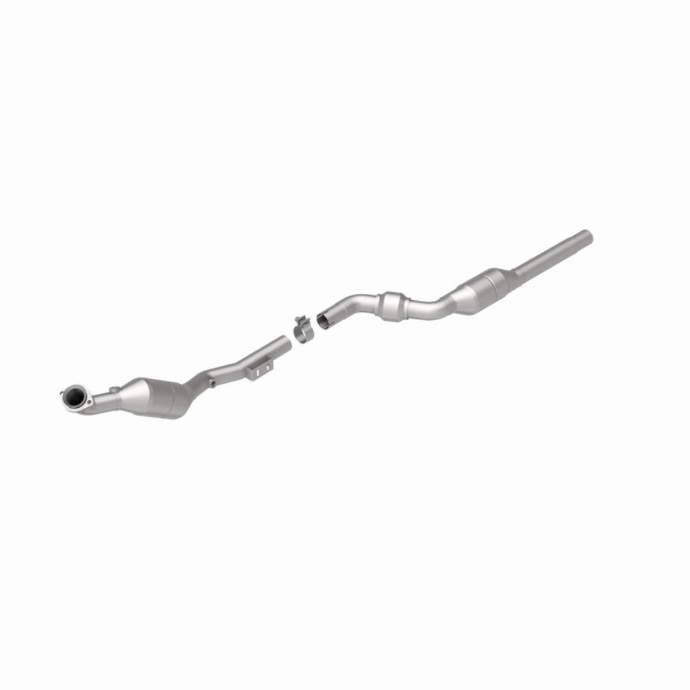 MagnaFlow direct-fit catalytic converter for 2001-2004 Mercedes passenger side stainless steel CARB compliant 454041