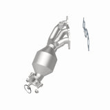 MagnaFlow direct-fit catalytic converter for 2002-2004 Nissan Frontier driver side stainless steel CARB compliant OBDII 49997