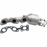 MagnaFlow direct-fit catalytic converter for 2002-2004 Nissan Frontier passenger side stainless steel CARB compliant OBDII 49998