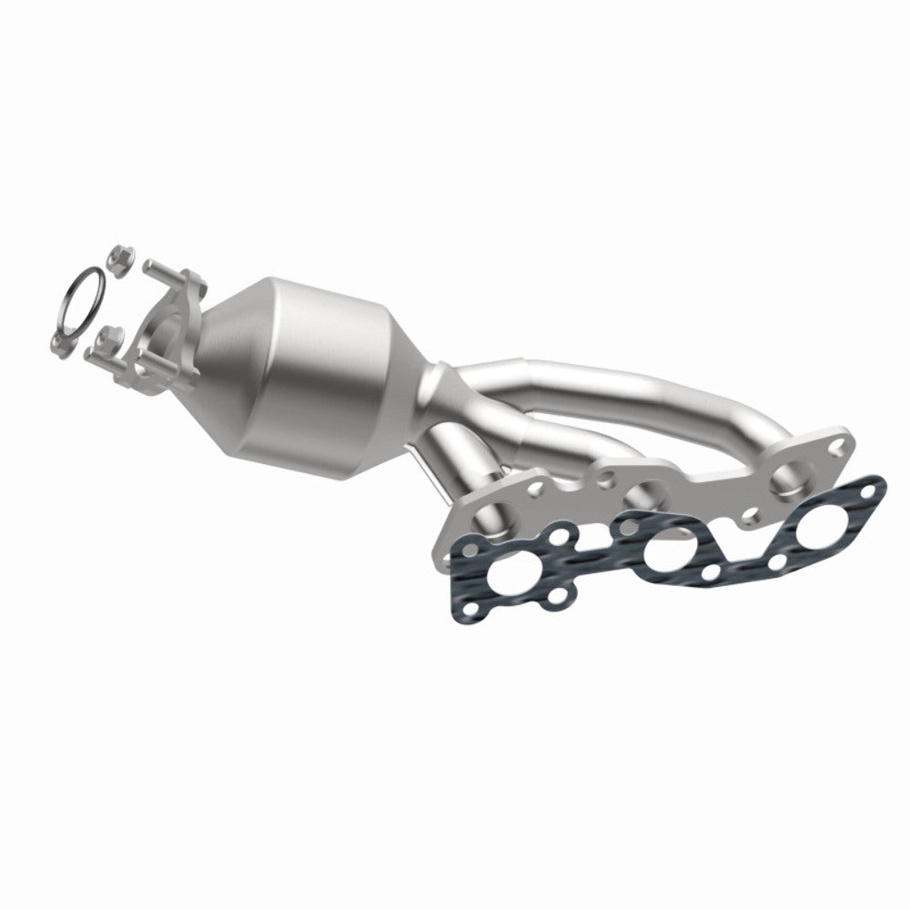 MagnaFlow direct-fit catalytic converter for 2002-2004 Nissan Frontier passenger side stainless steel CARB compliant OBDII 49998