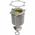 MagnaFlow direct-fit catalytic converter fits 2001-2004 Nissan Pathfinder and 2001 INFINITI QX4, this and 2001-2004 Pathfinder driver side 3.5L driver side stainless steel CARB com