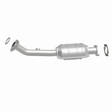 MagnaFlow direct-fit catalytic converter fits 2001-2004 Nissan Pathfinder and 2001-2002 Infiniti QX4, this and 2001-2004 Pathfinder driver side 3.5L driver side stainless steel CAR
