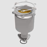MagnaFlow direct-fit catalytic converter fits 1996-2004 Nissan Pathfinder and 1997-2003 INFINITI QX4, this and 2001-2004 Pathfinder driver side frt OE driver side stainless steel C