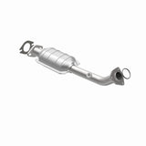 MagnaFlow direct-fit catalytic converter fits 2001-2004 Nissan Pathfinder and 2002-2003 Infiniti QX4, this and 2001-2004 Pathfinder driver side rr driver side stainless steel CARB 