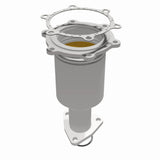 MagnaFlow direct-fit catalytic converter fits 2001-2004 Nissan Pathfinder and 2001 INFINITI QX4, this and 2001-2004 Pathfinder passenger side 3.5L passenger side stainless steel CA
