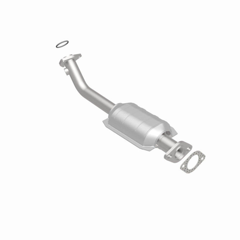 MagnaFlow direct-fit catalytic converter fits 2001-2004 Nissan Pathfinder 3.5L and 2001-2002 INFINITI QX4 3.5L passenger side stainless steel CARB compliant 447230