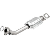 MagnaFlow direct-fit catalytic converter fits 2001-2004 Pathfinder passenger side rr passenger side stainless steel Federal EPA compliant OBDII 24118