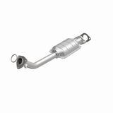 MagnaFlow direct-fit catalytic converter fits 2001-2004 Pathfinder passenger side rr passenger side stainless steel Federal EPA compliant OBDII 24118