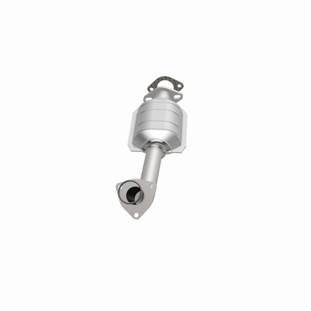 MagnaFlow direct-fit catalytic converter fits 2001-2004 Pathfinder passenger side rr passenger side stainless steel Federal EPA compliant OBDII 24118